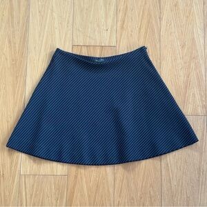 Rag & Bone navy pinstripe mini skirt Size